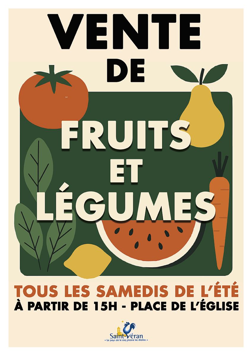 Affiche fruits et legumes